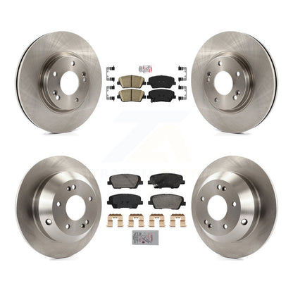 Kit de plaquettes en céramique et de Rotor de frein à disque, avant et arrière, pour Hyundai Santa Fe Kia Sorent