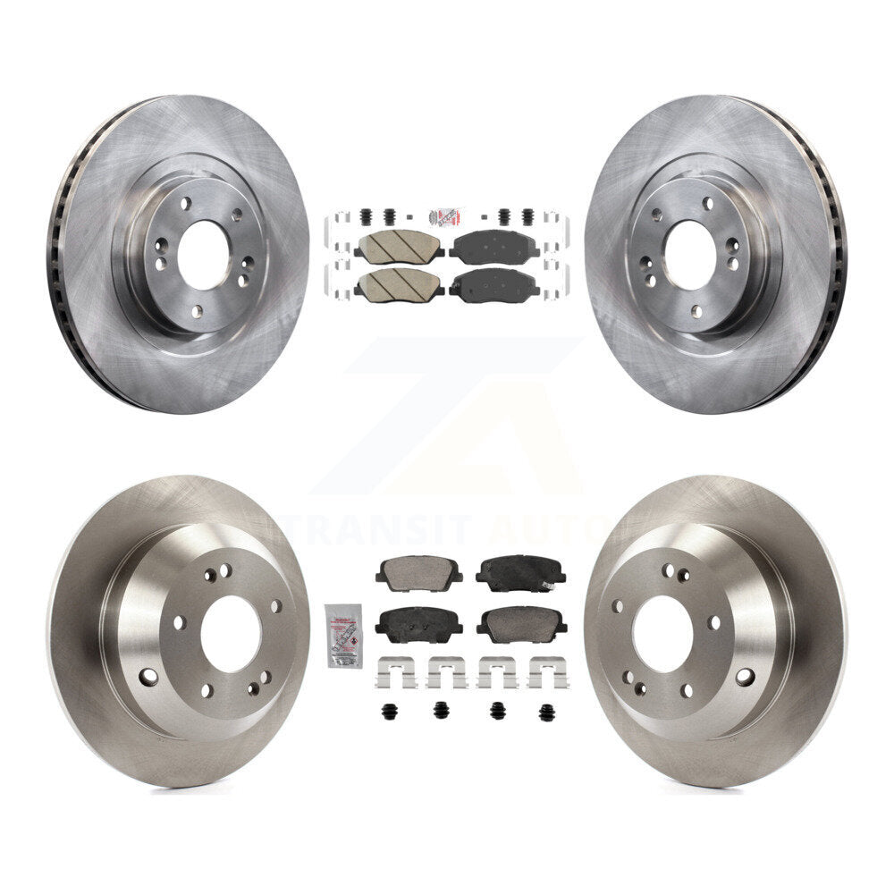 Kit de plaquettes de frein et disques de frein en céramique avant et arrière, pour Hyundai Santa Fe XL 3.3 2013 – 2016