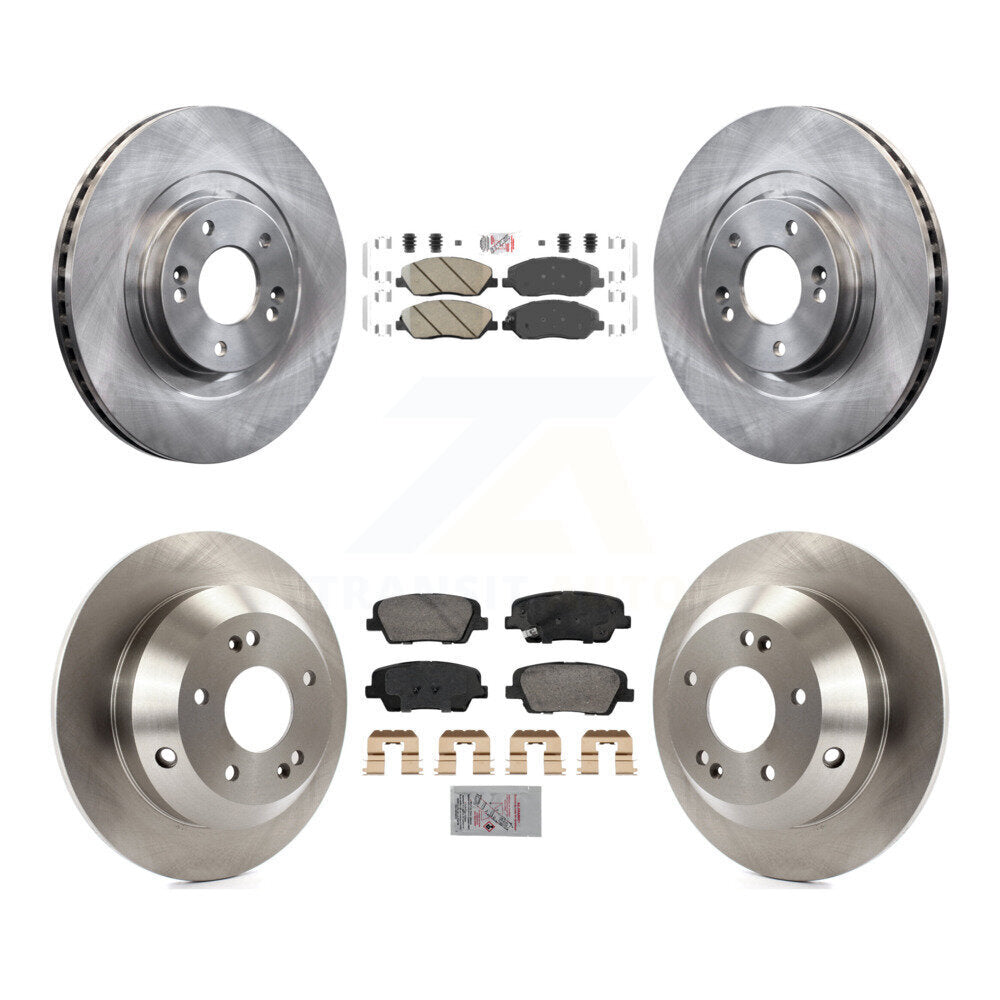 Kit de plaquettes de frein et disques de frein en céramique avant et arrière, pour Hyundai Santa Fe XL 3.3 2013 – 2016