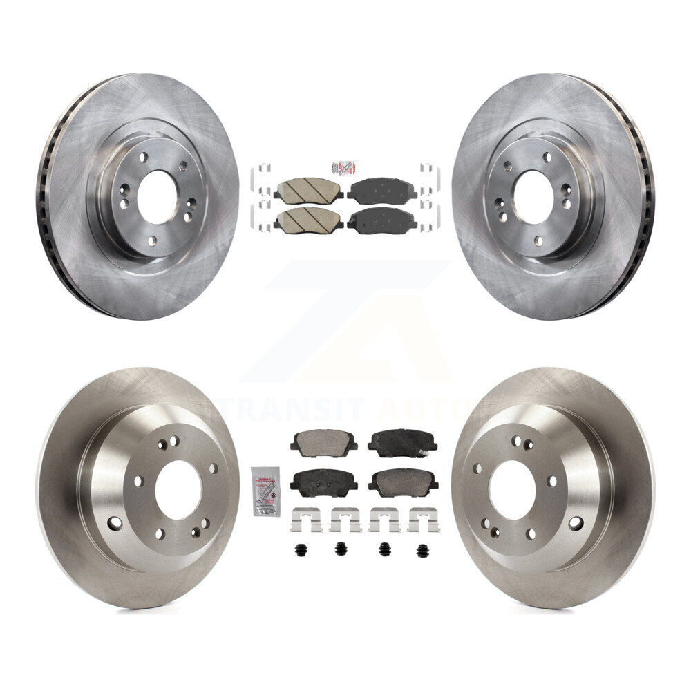 Kit de plaquettes de frein et disques de frein en céramique avant et arrière, pour Hyundai Santa Fe XL 3.3 2013 – 2016