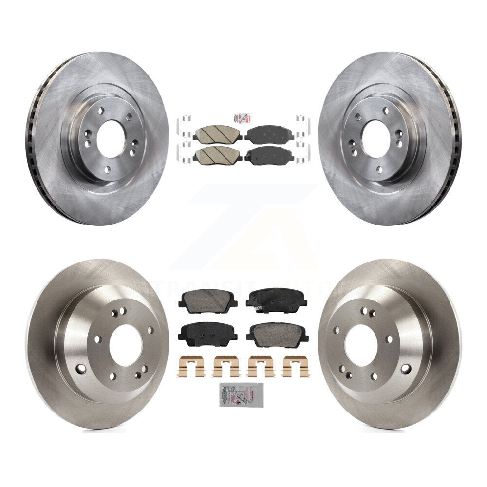 Kit de plaquettes de frein et disques de frein en céramique avant et arrière, pour Hyundai Santa Fe XL 3.3 2013 – 2016