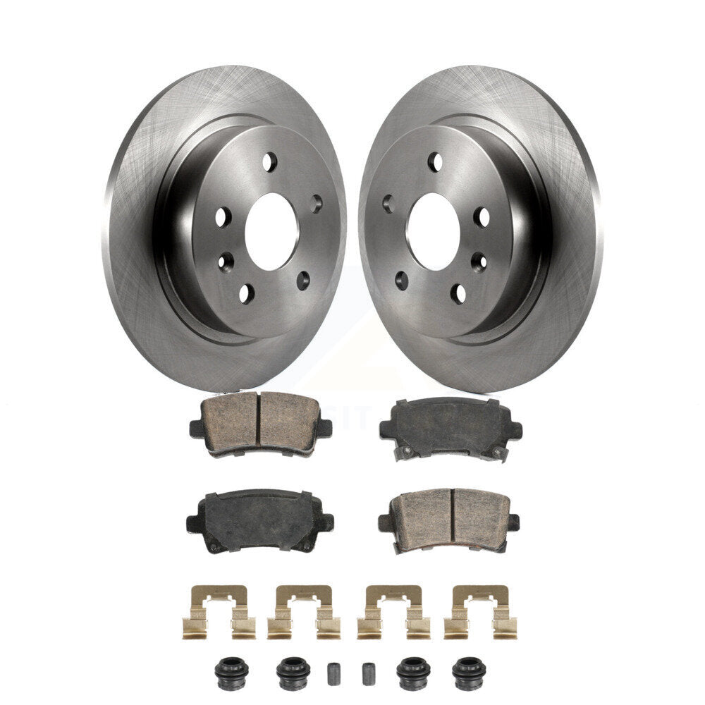 Kit de plaquettes de frein à disque arrière, Rotors en céramique, pour Chevrolet Malibu Buick Regal LaCross