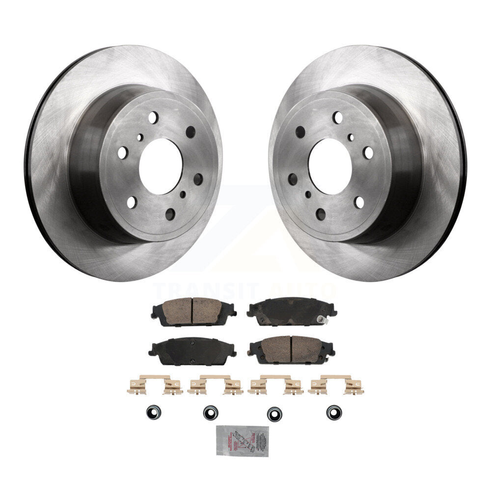 Kit de rotor de frein arrière et de plaquettes en céramique, pour Chevrolet GMC Silverado 1500 Sierra Taho
