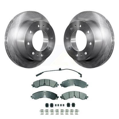 Kit de rotor de frein arrière et de plaquettes semi-métalliques pour GMC Chevrolet Sierra 2500 HD 350