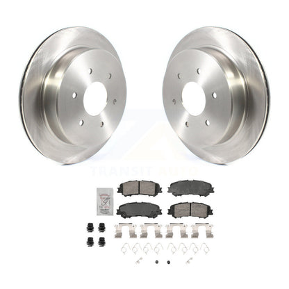 Kit de disques de frein à disque arrière et plaquettes en céramique pour Nissan TITAN 2017 – 2023
