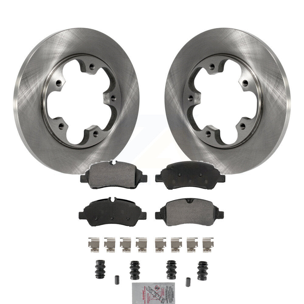 Kit de plaquettes de frein semi-métalliques pour disques de frein arrière, pour Ford Transit-250 Transit-150 H