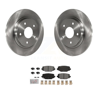 Kit de disques de frein à disque arrière et plaquettes semi-métalliques pour Dodge Grand Caravan