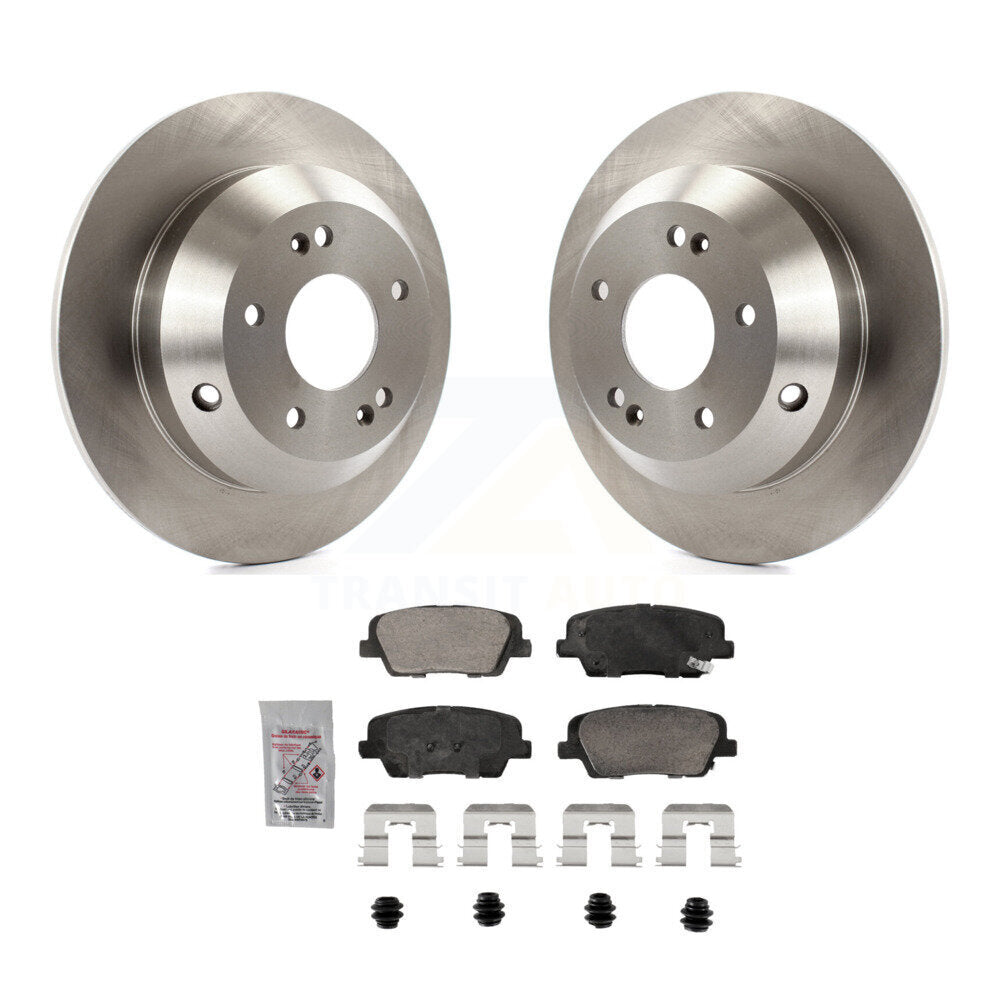 Kit de plaquettes de frein en céramique, Rotors de frein arrière, pour Hyundai Santa Fe Sport Kia Sorento X