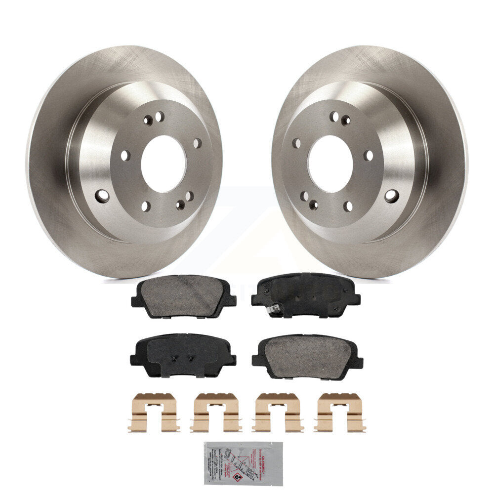 Kit de plaquettes de frein en céramique, Rotors de frein arrière, pour Hyundai Santa Fe Sport Kia Sorento X