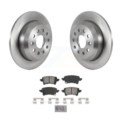 Kit de rotors de frein à disque arrière et plaquettes en céramique pour Jeep Wrangler K8A-107473