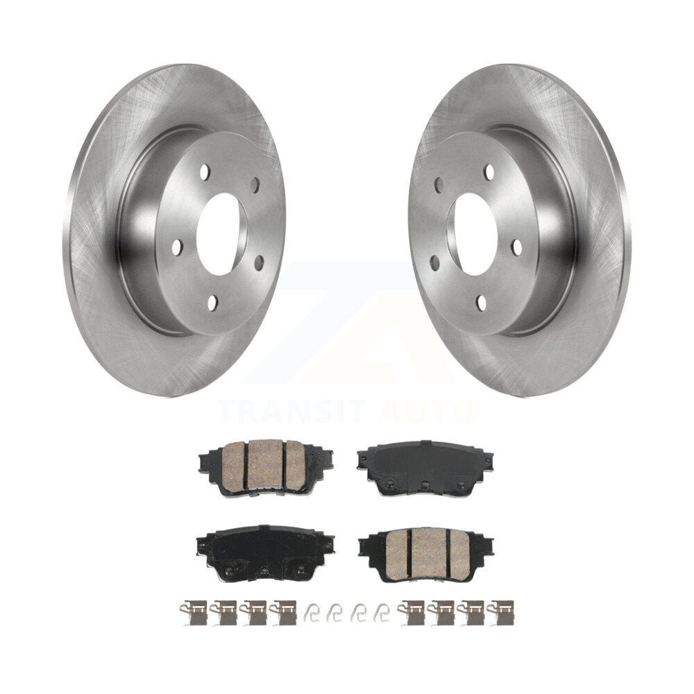 Kit de disques de frein à disque arrière et plaquettes en céramique pour Nissan kick Altima K8A-107475