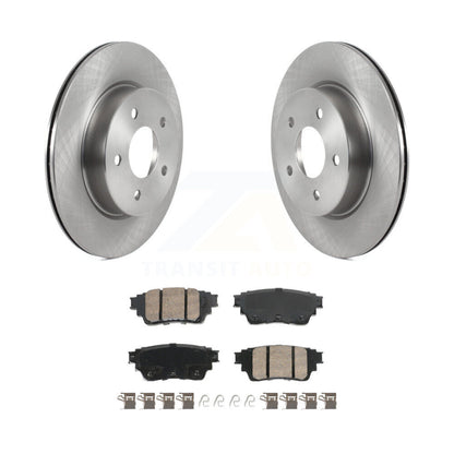 Kit de disques de frein à disque arrière et plaquettes en céramique pour Nissan Rogue K8A-107476
