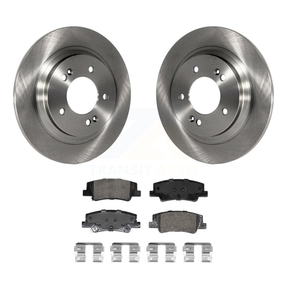 Kit de rotors de frein à disque arrière et plaquettes en céramique, pour Hyundai Sonata Kia Niro EV K5