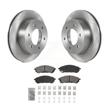 Kit de rotors de frein à disque arrière et de plaquettes en céramique pour Ford Ranger 2019-2023 K8A-10748