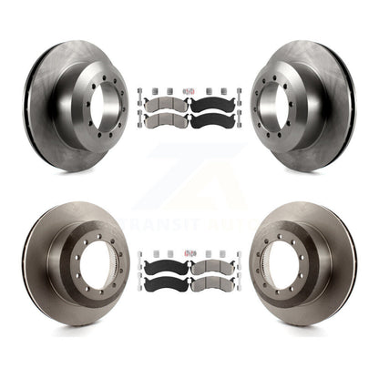 Kit de plaquettes semi-métalliques avant et arrière et Rotor de frein, pour châssis de camping-car Ford F-53