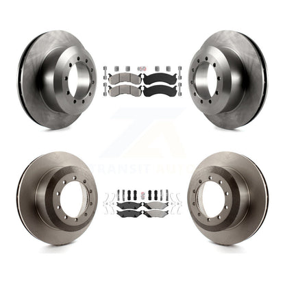 Kit de plaquettes semi-métalliques avant et arrière et Rotor de frein, pour châssis de camping-car Ford F-53