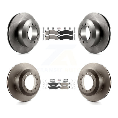 Kit de plaquettes semi-métalliques avant et arrière et Rotor de frein, pour châssis de camping-car Ford F-53