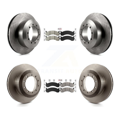 Kit de plaquettes semi-métalliques avant et arrière et Rotor de frein, pour châssis de camping-car Ford F-53