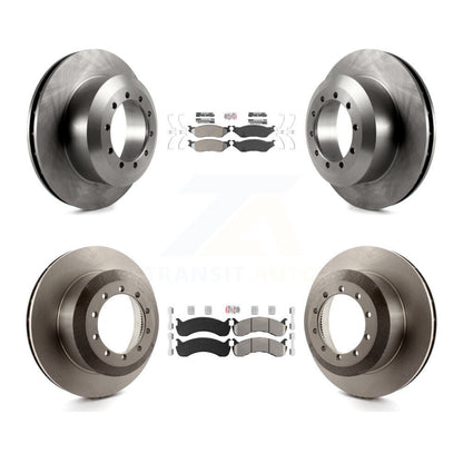 Kit de plaquettes semi-métalliques avant et arrière et Rotor de frein, pour châssis de camping-car Ford F-53
