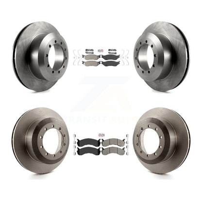 Kit de plaquettes semi-métalliques avant et arrière et Rotor de frein, pour châssis de camping-car Ford F-53