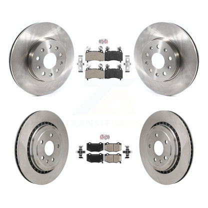 Kit de plaquettes en céramique et de Rotor de frein à disque, semi-métalliques, avant et arrière, pour Chevrolet Camar