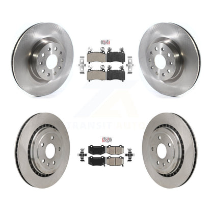 Kit de plaquettes en céramique et de Rotor de frein à disque, semi-métalliques, avant et arrière, pour Chevrolet Camar