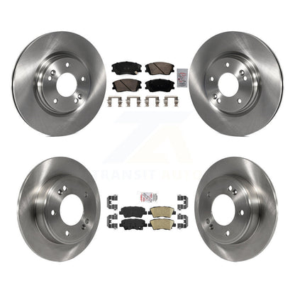 Kit de plaquettes en céramique et de disques de frein avant et arrière, pour Kia Soul K8A-107599