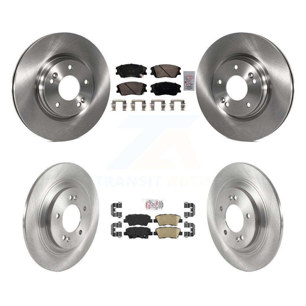 Kit de plaquettes en céramique et de rotors de frein à disque avant et arrière, pour Kia Soul EV 2020 – 2023