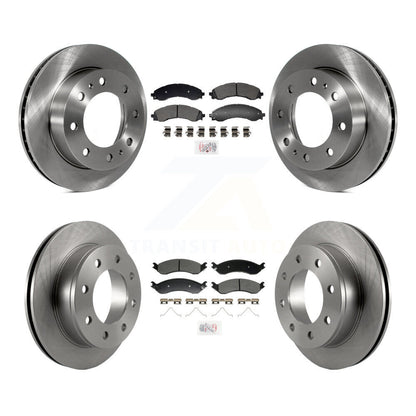Kit de rotors de frein à disque à plaquettes semi-métalliques avant et arrière, pour GMC Savana 2500 Chevrole