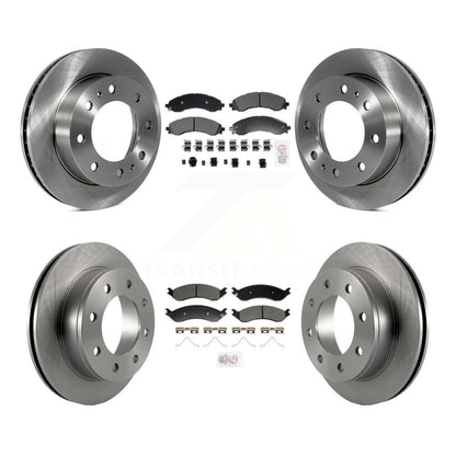 Kit de rotors de frein à disque à plaquettes semi-métalliques avant et arrière, pour GMC Savana 2500 Chevrole