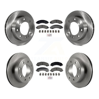 Kit de rotors de frein à disque à plaquettes semi-métalliques avant et arrière, pour GMC Savana 2500 Chevrole