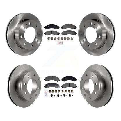 Kit de rotors de frein à disque à plaquettes semi-métalliques avant et arrière, pour GMC Savana 2500 Chevrole
