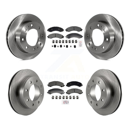 Kit de rotors de frein à disque à plaquettes semi-métalliques avant et arrière, pour GMC Savana 2500 Chevrole