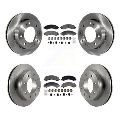 Kit de rotors de frein à disque à plaquettes semi-métalliques avant et arrière, pour GMC Savana 2500 Chevrole