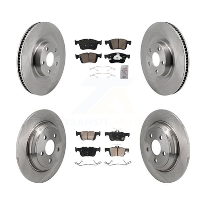 Kit de plaquettes en céramique et de rotors de frein à disque avant et arrière, pour Ford Maverick 2022 – 2023