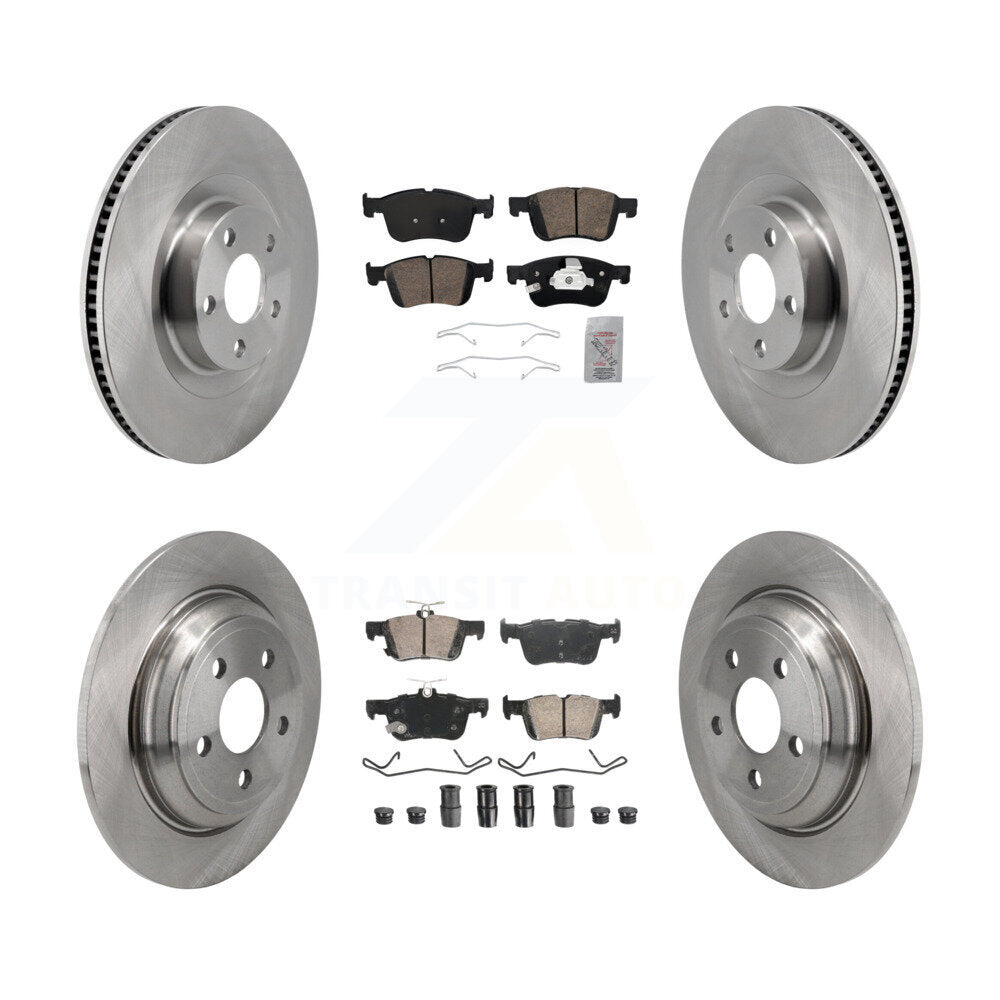Kit de plaquettes en céramique et de rotors de frein à disque avant et arrière, pour Ford Maverick 2022 – 2023
