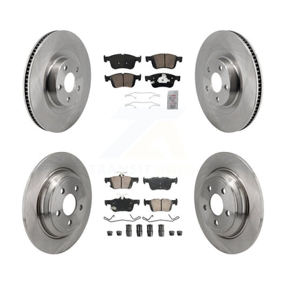 Kit de plaquettes en céramique et de rotors de frein à disque avant et arrière, pour Ford Maverick 2022 – 2023