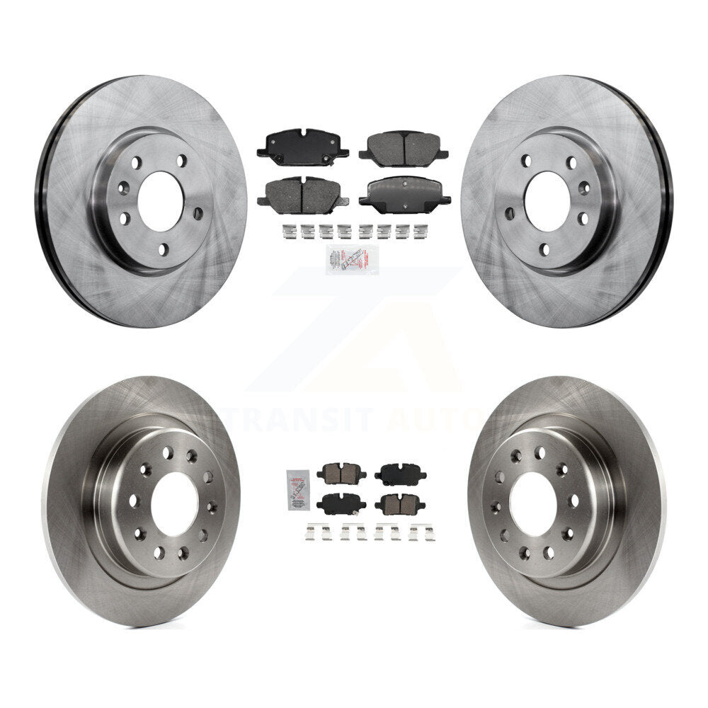 Kit de Rotor de frein à plaquettes en céramique avant et arrière, pour GMC Terrain 22-23 avec 321mm K8A-107613