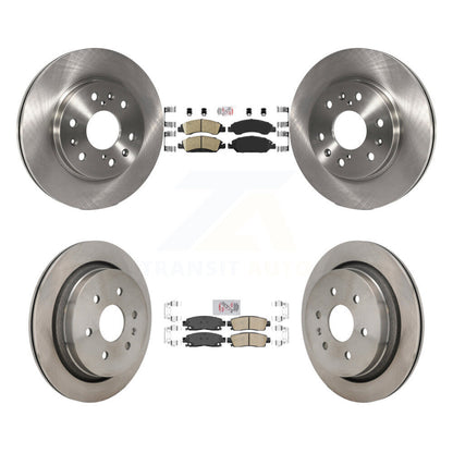 Kit de plaquettes en céramique et de rotors de frein à disque avant et arrière, pour Cadillac XTS K8A-107615