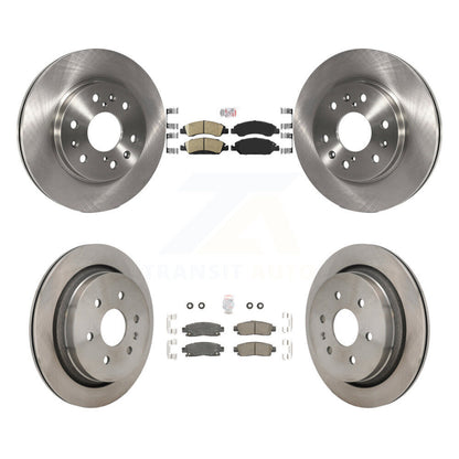 Kit de plaquettes en céramique et de rotors de frein à disque avant et arrière, pour Cadillac XTS K8A-107616