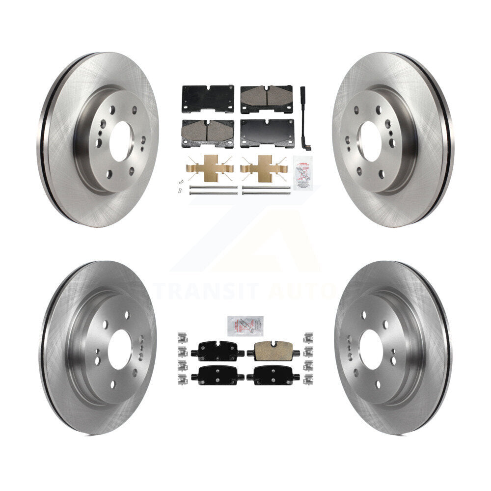 Kit de plaquettes en céramique et Rotor de frein avant et arrière, pour GMC Chevrolet Silverado 1500 Sierr