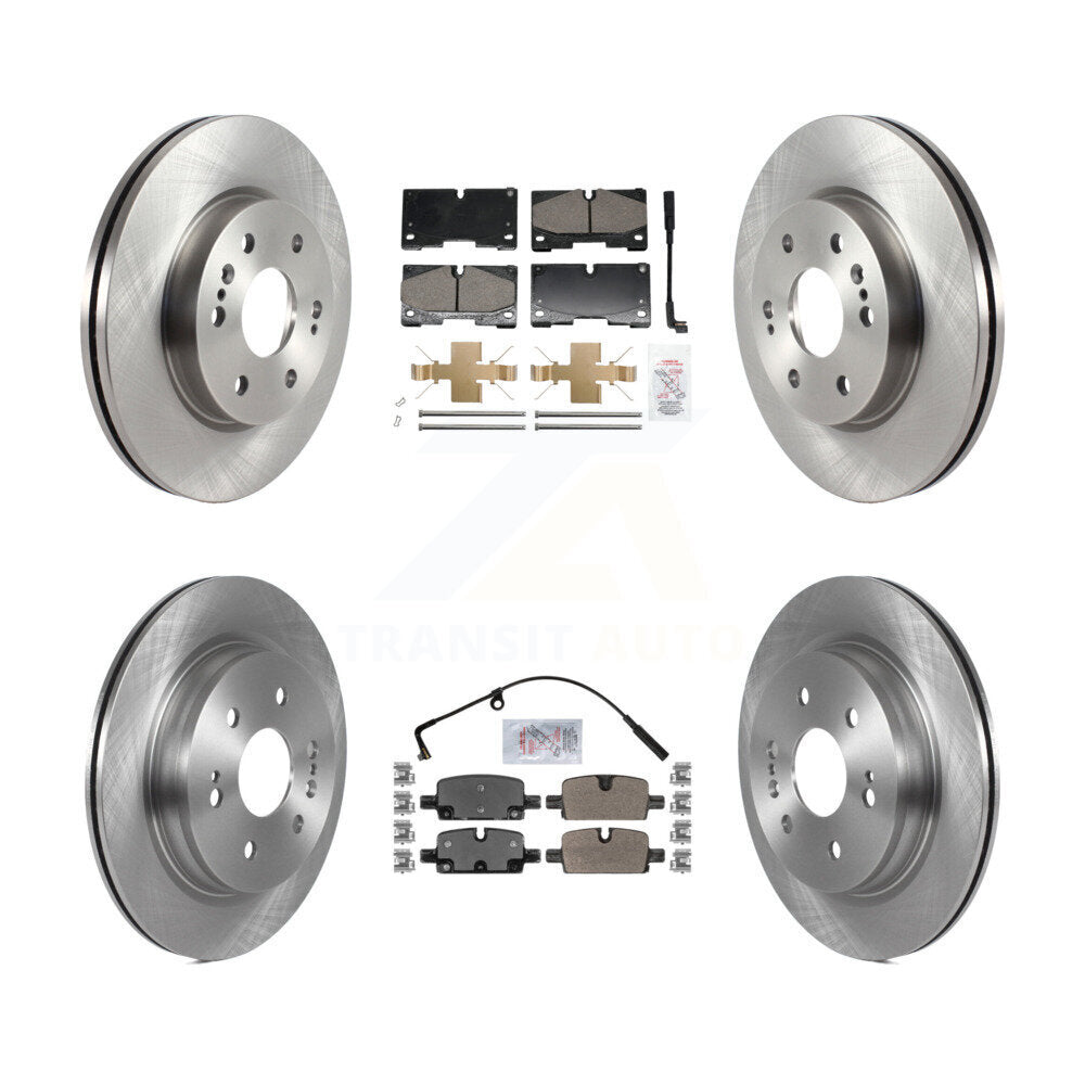 Kit de Rotor de frein à plaquettes semi-métalliques avant et arrière en céramique, pour GMC Chevrolet Silverad