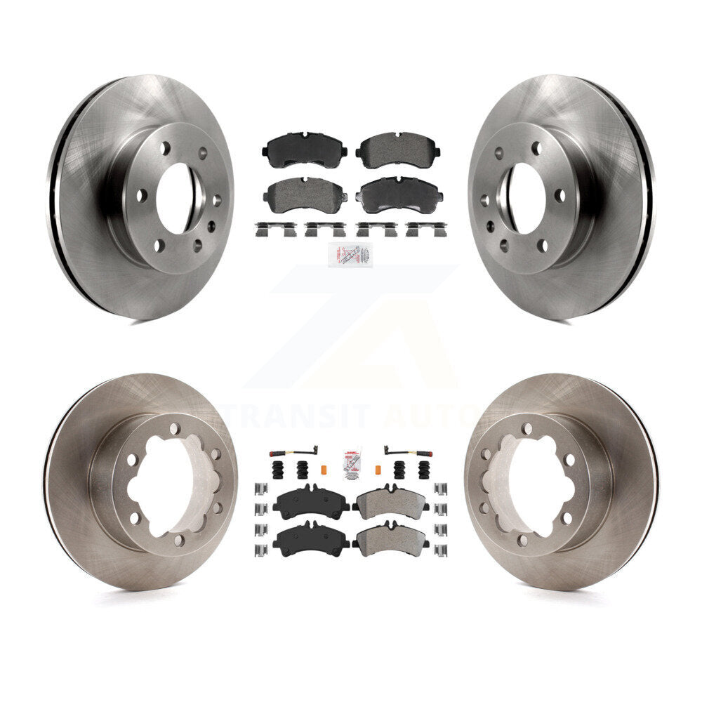Kit de plaquettes semi-métalliques avant et arrière et rotor de frein pour Sprinter 3500 Mercedes-Ben