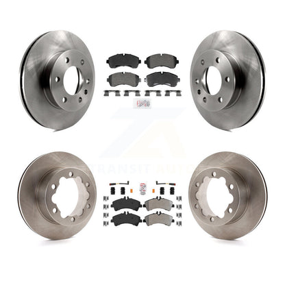 Kit de plaquettes semi-métalliques avant et arrière et rotor de frein pour Sprinter 3500 Mercedes-Ben