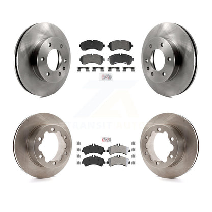 Kit de plaquettes semi-métalliques avant et arrière et rotor de frein pour Sprinter 3500 Mercedes-Ben