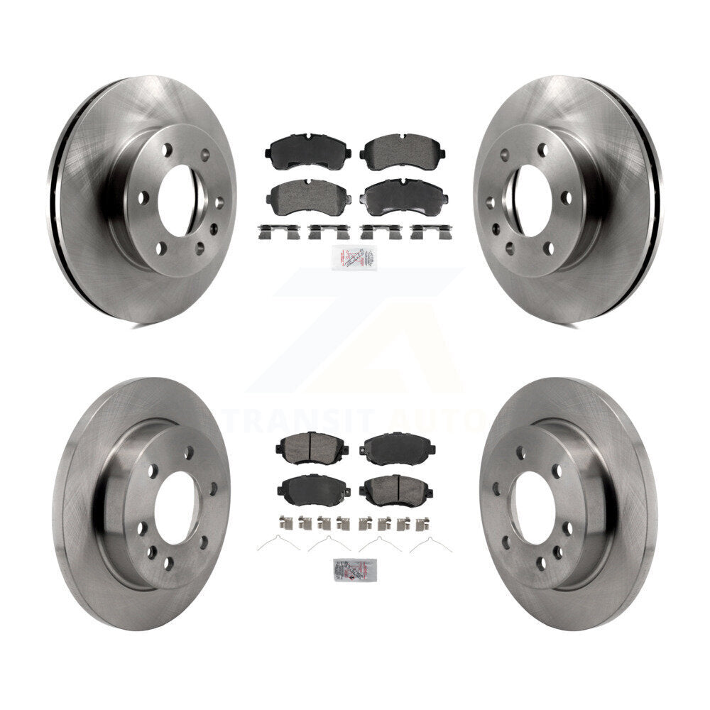 Kit de plaquettes semi-métalliques avant et arrière et rotor de frein, pour Mercedes-Benz Sprinter 250