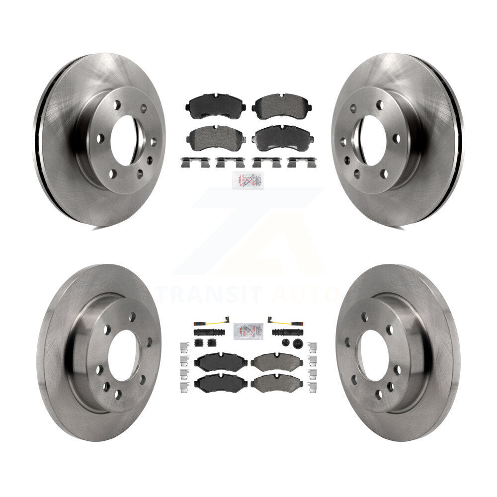 Kit de plaquettes semi-métalliques avant et arrière et rotor de frein, pour Mercedes-Benz Sprinter 250