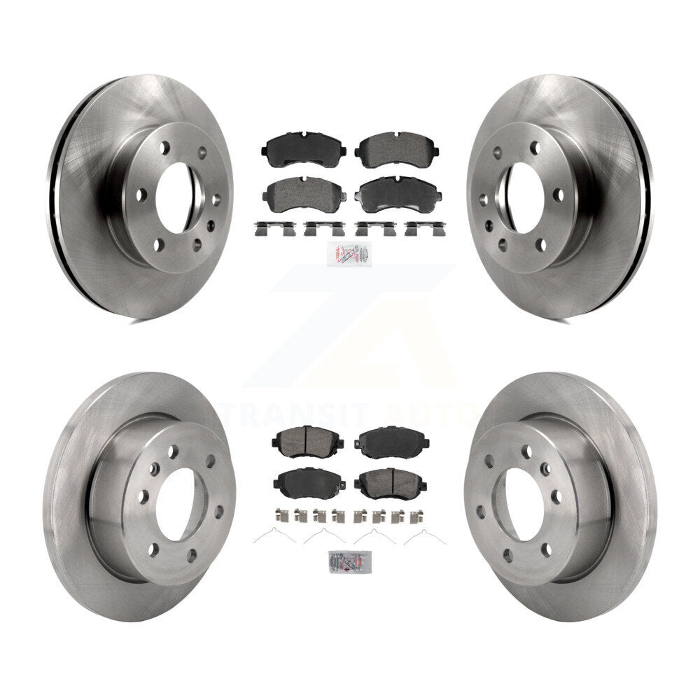 Kit de plaquettes semi-métalliques avant et arrière et rotor de frein, pour Mercedes-Benz Sprinter 250