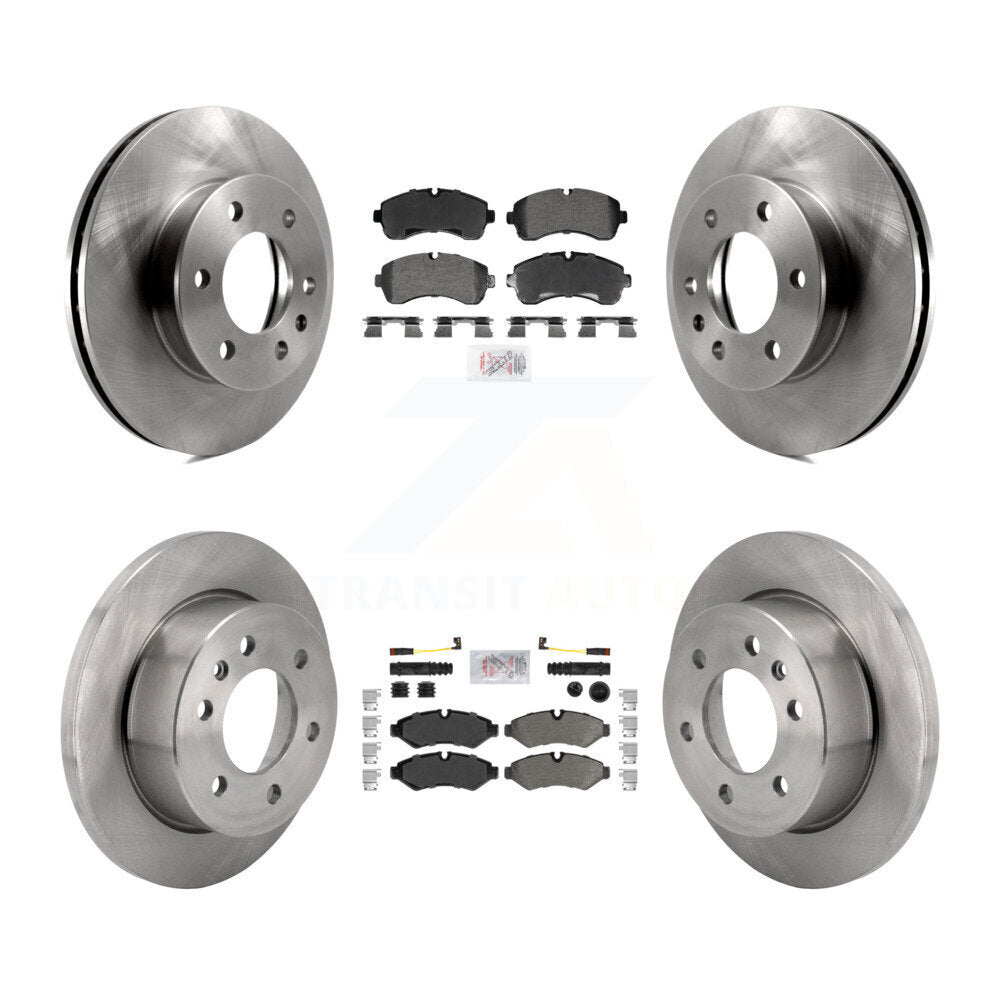 Kit de plaquettes semi-métalliques avant et arrière et rotor de frein, pour Mercedes-Benz Sprinter 250