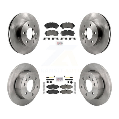 Kit de plaquettes semi-métalliques avant et arrière et rotor de frein, pour Mercedes-Benz Sprinter 250